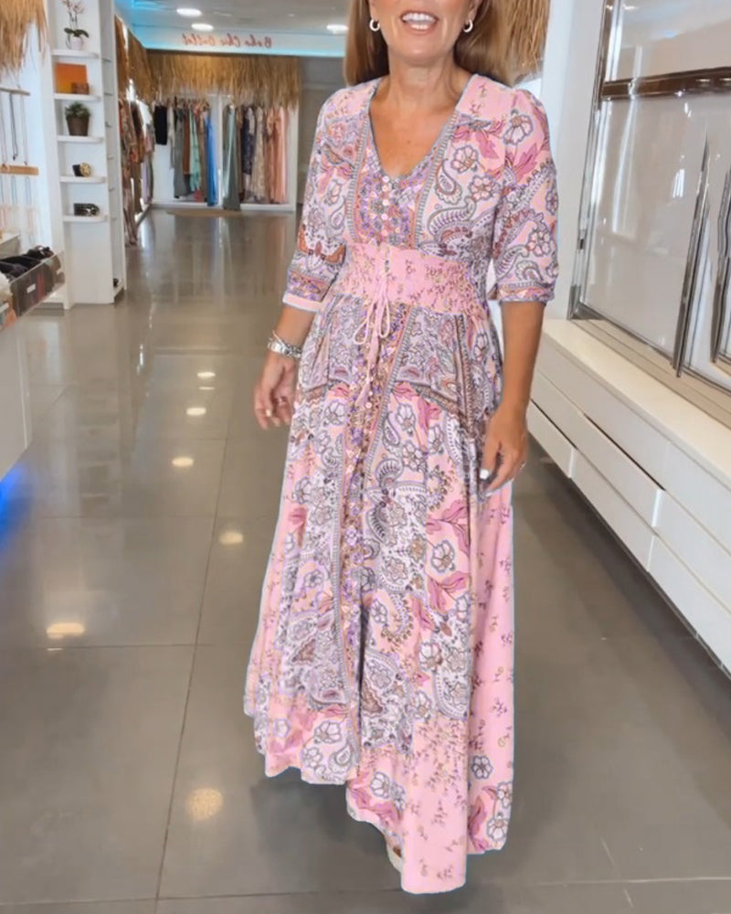 Noreen – Boho Maxi Dress with Effortless Flow