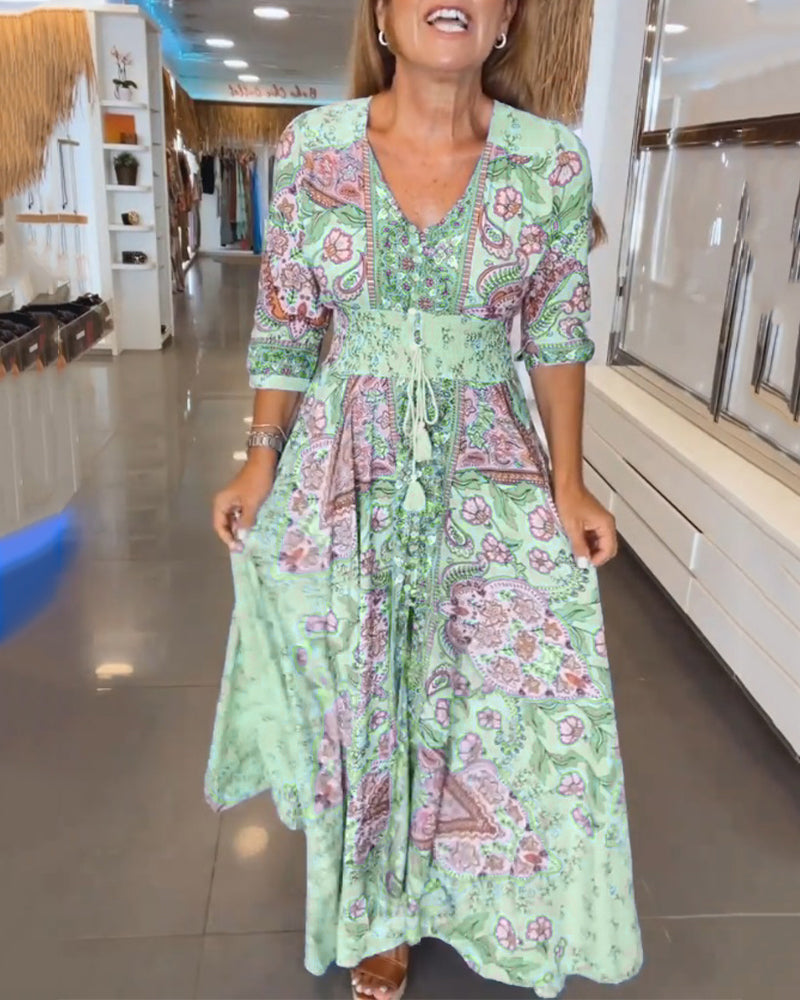 Noreen – Boho Maxi Dress with Effortless Flow