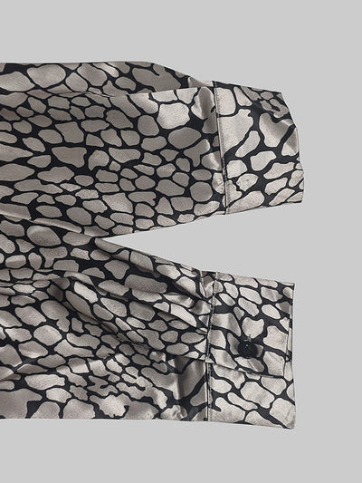 Gaia – Long Sleeve Loose Buttoned Blouse