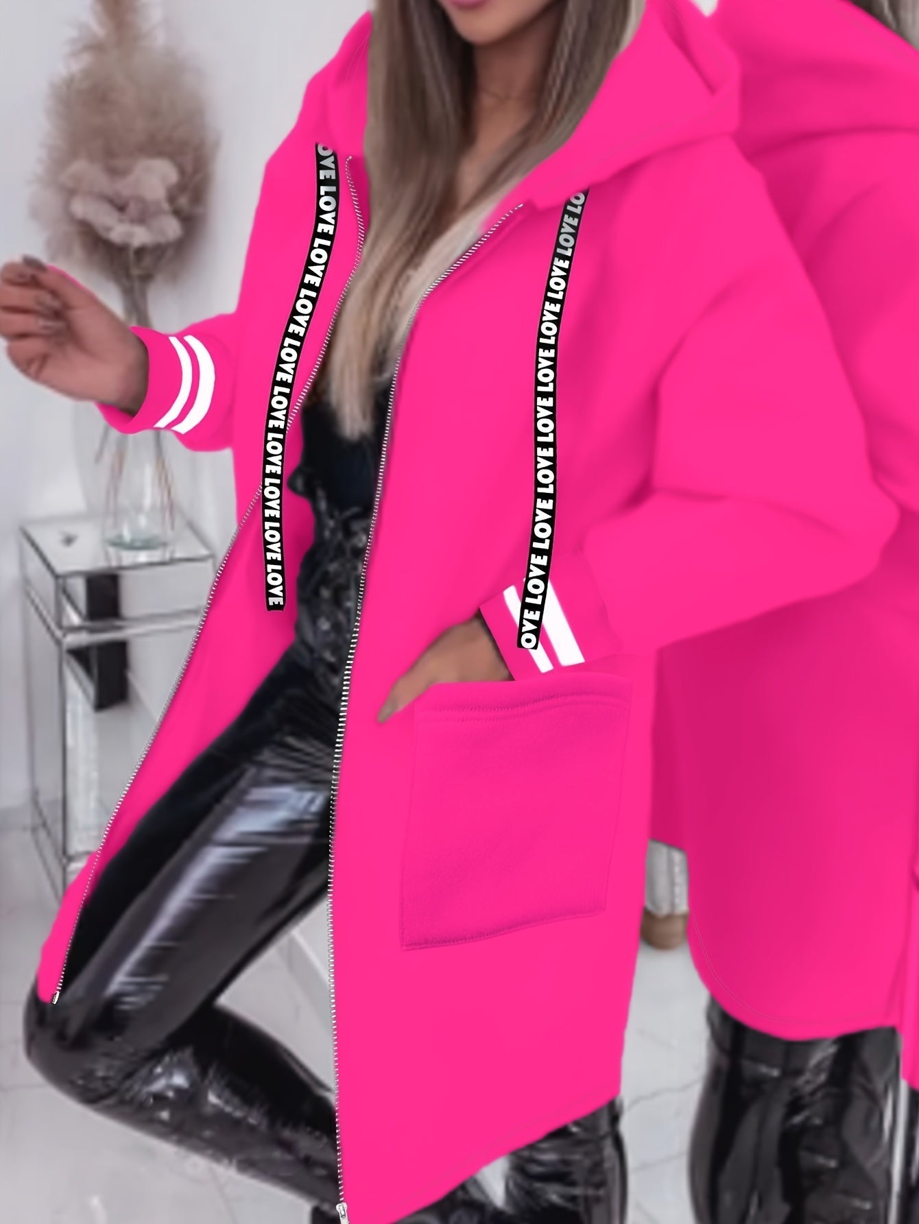 Lamaria - Comfortable Long Jacket