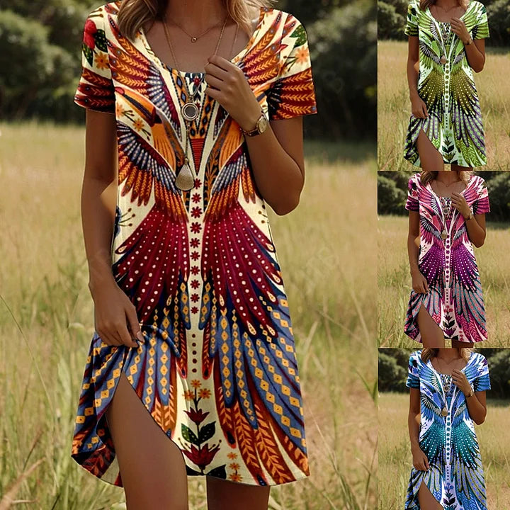 Kaia – Artistic Summer Dress