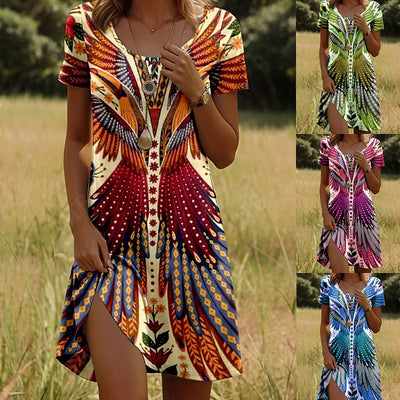 Kaia – Artistic Summer Dress