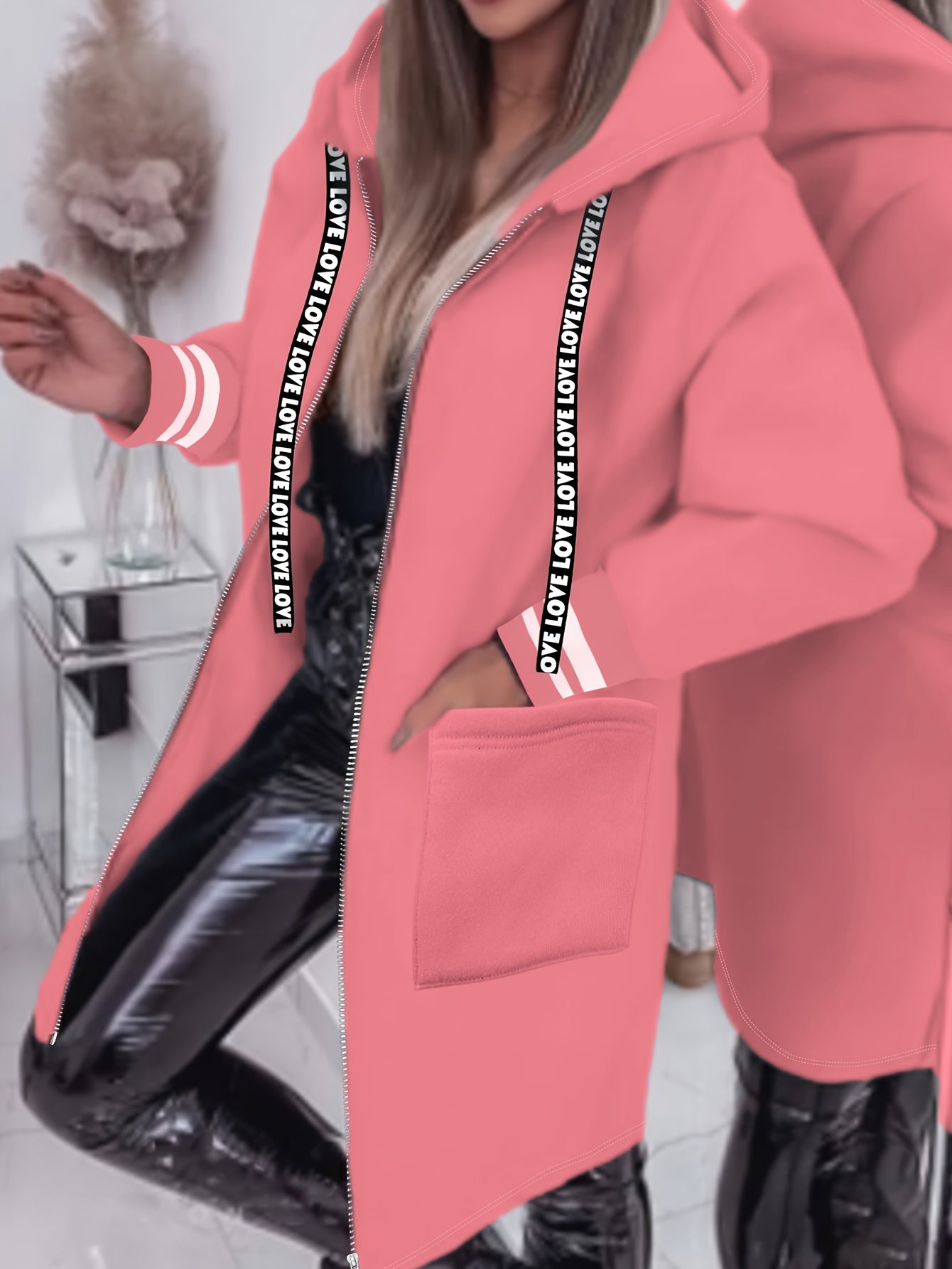 Lamaria - Comfortable Long Jacket