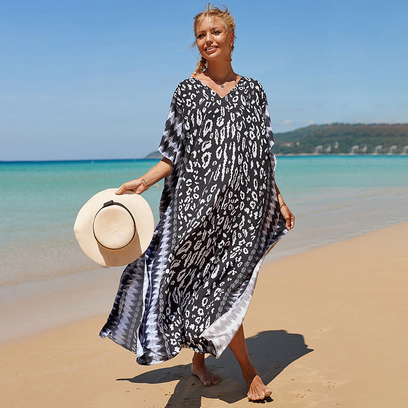 Solaya – Lightweight Kaftan Cover-Up Dress 15