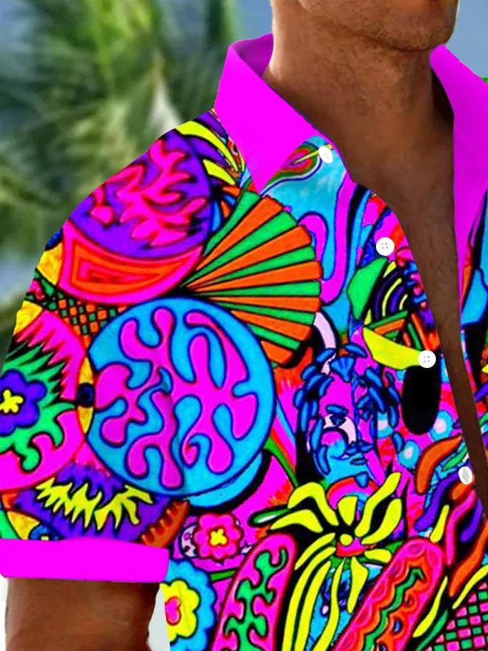 Jake - Texture Print Shirt