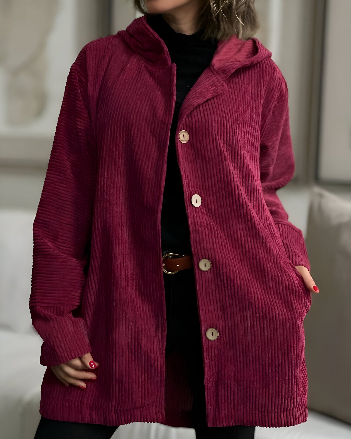 Annika - Comfortable Hooded Jacket