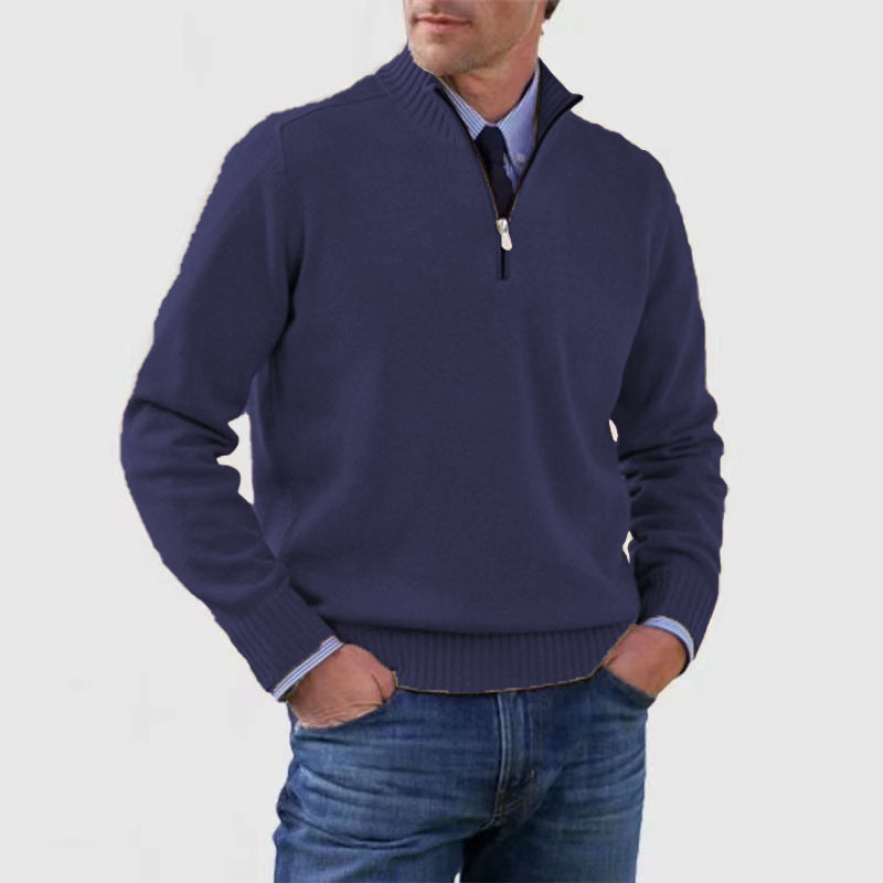 Bruce - Elegant Halfzip Sweater