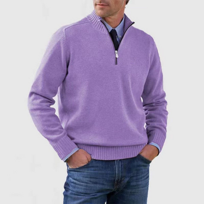 Bruce - Elegant Halfzip Sweater