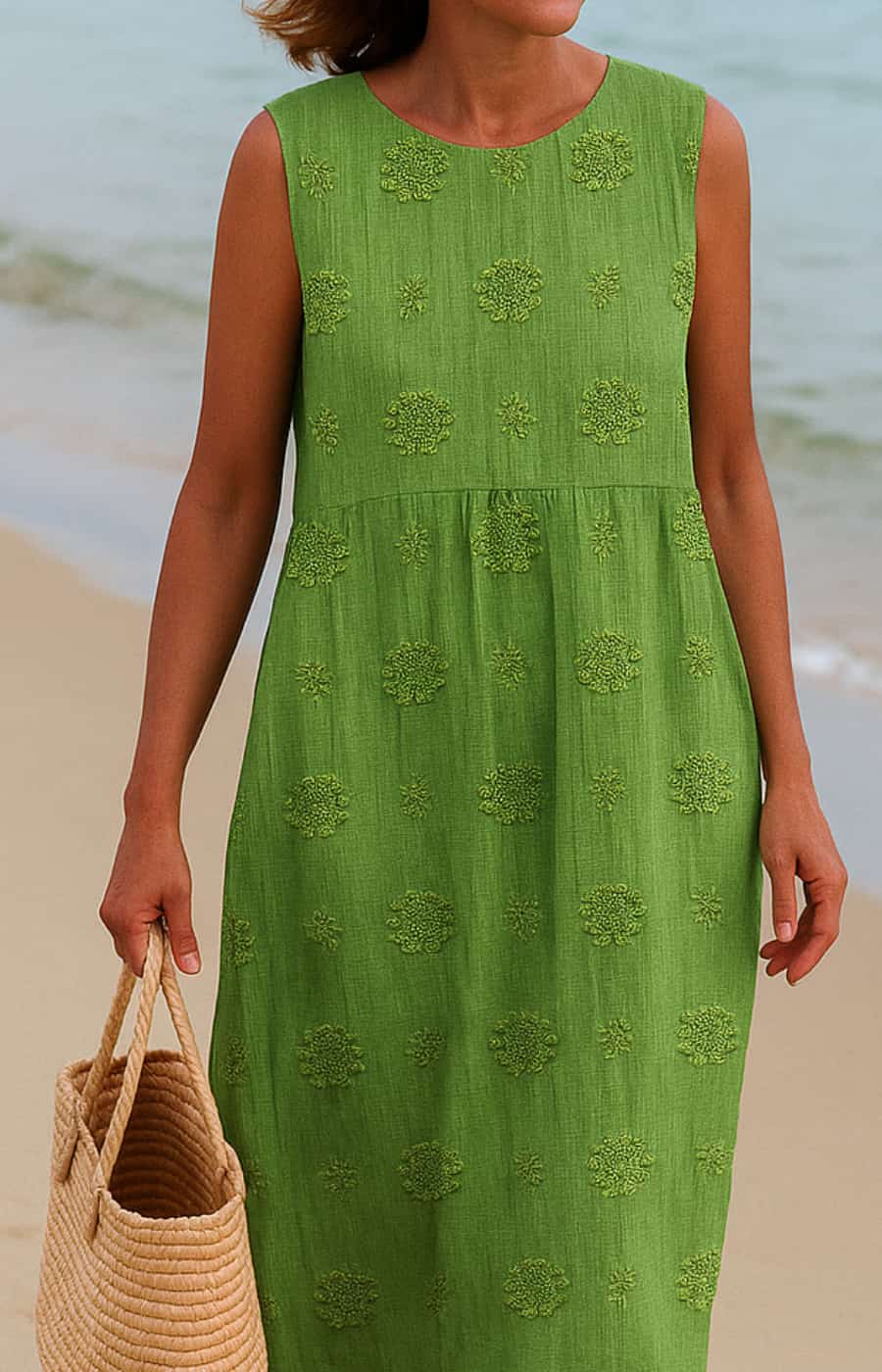 Solenya – Elegant Breezy Midi Dress