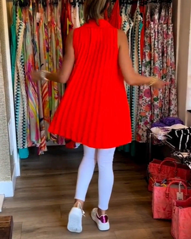 Laluna – Sleeveless Ruffle Top