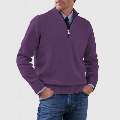 Bruce - Elegant Halfzip Sweater