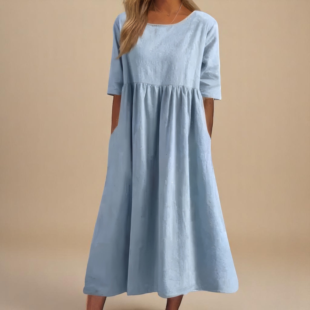 Veda – Flattering Cotton Day Dress