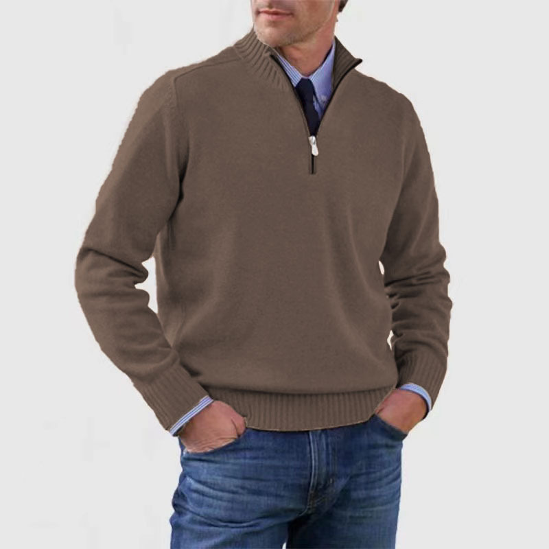 Bruce - Elegant Halfzip Sweater