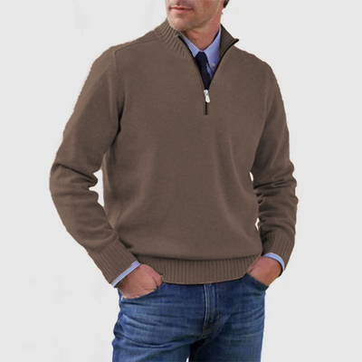 Bruce - Elegant Halfzip Sweater