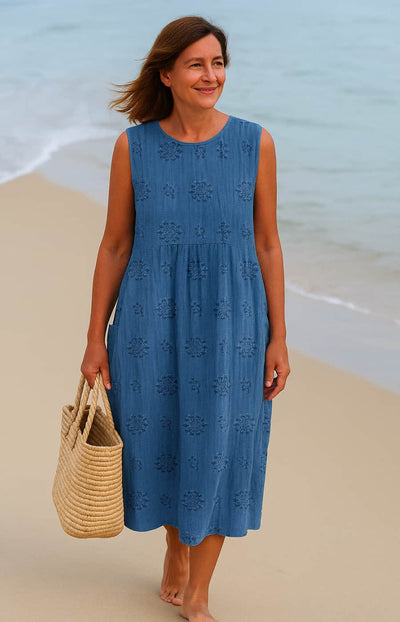 Solenya – Elegant Breezy Midi Dress