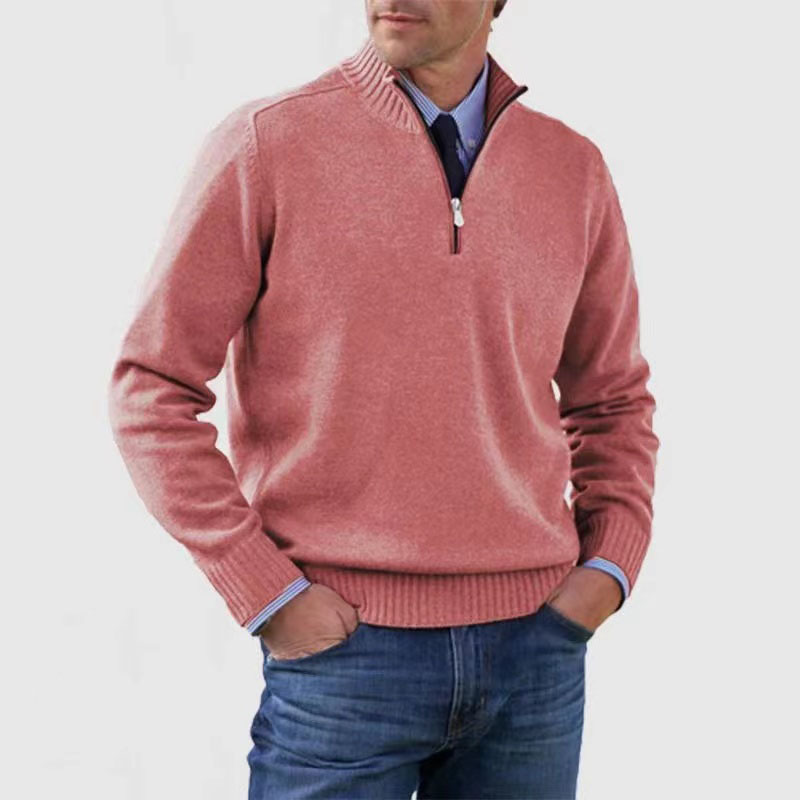 Bruce - Elegant Halfzip Sweater