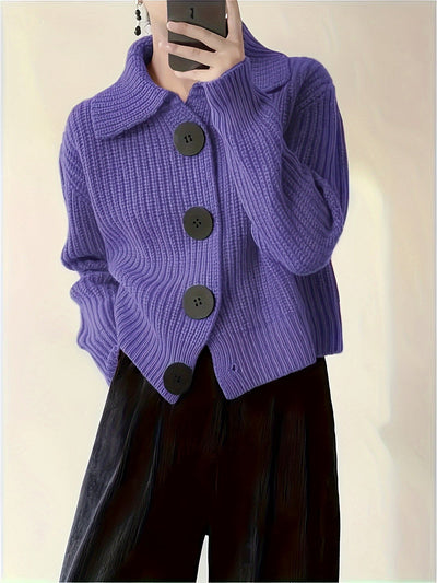 Leona - Casual Long Sleeve Sweater