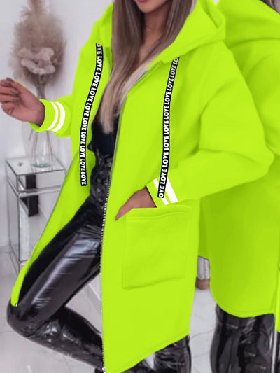 Lamaria - Comfortable Long Jacket