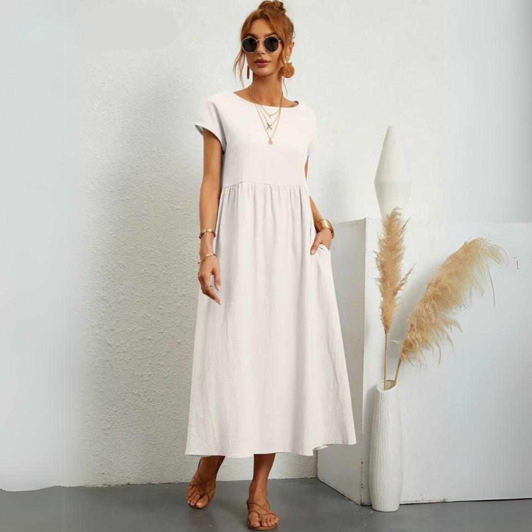 Luna – Casual Midi Dress