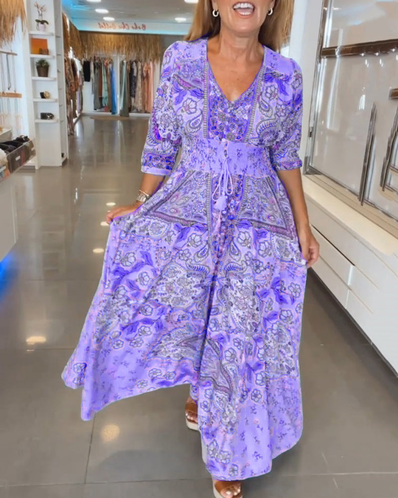 Noreen – Boho Maxi Dress with Effortless Flow