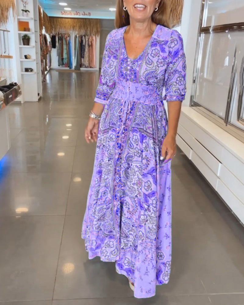 Noreen – Boho Maxi Dress with Effortless Flow