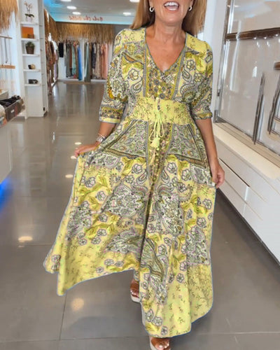 Noreen – Boho Maxi Dress with Effortless Flow