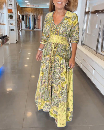 Noreen – Boho Maxi Dress with Effortless Flow