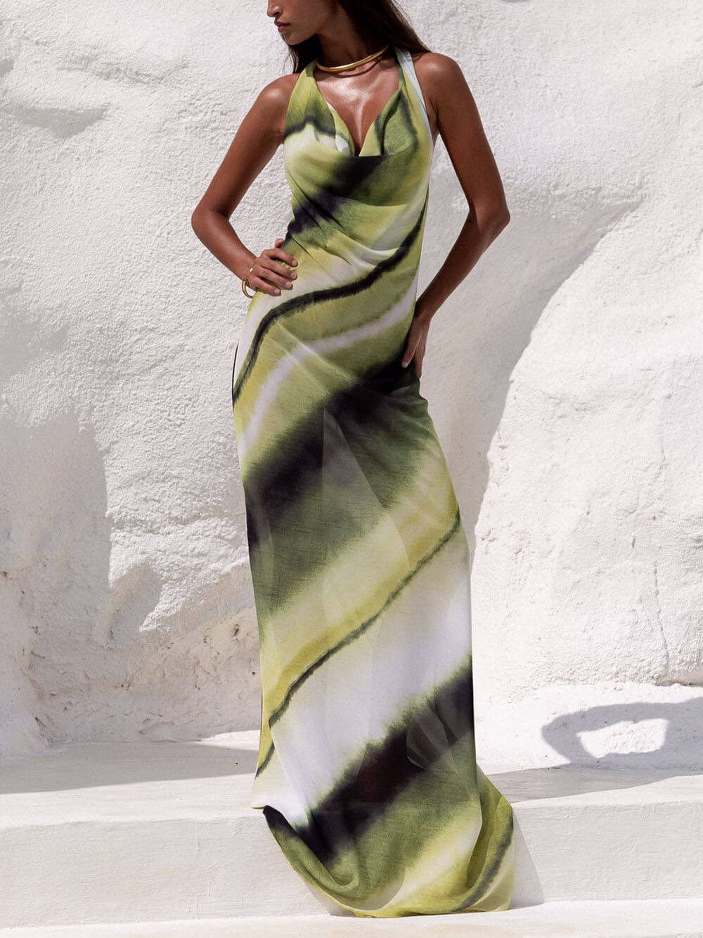 Jeanette - Classic Maxi Dress