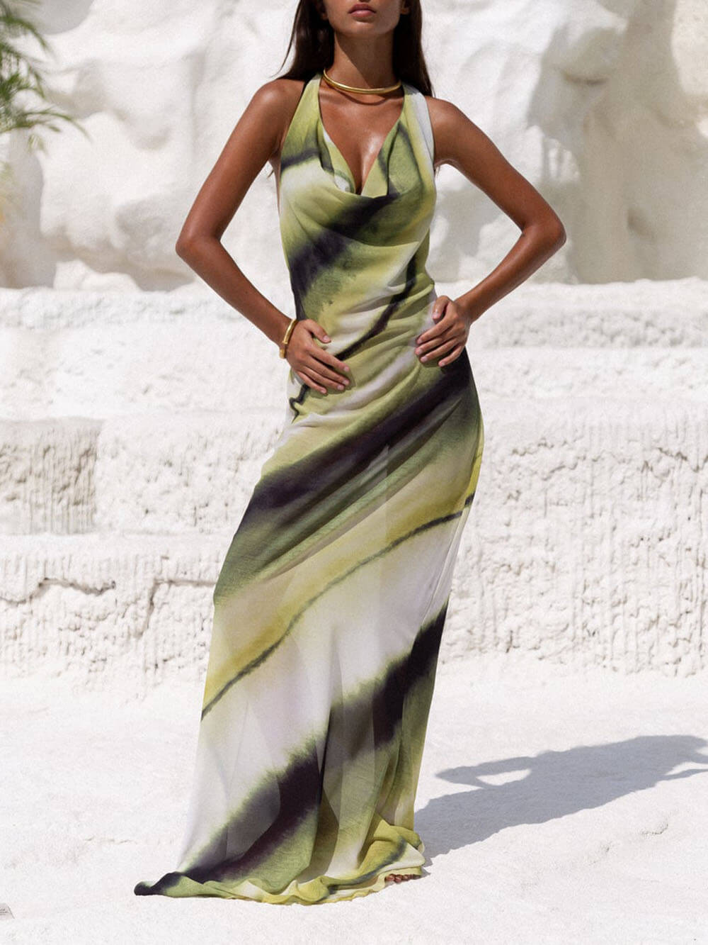 Jeanette - Classic Maxi Dress