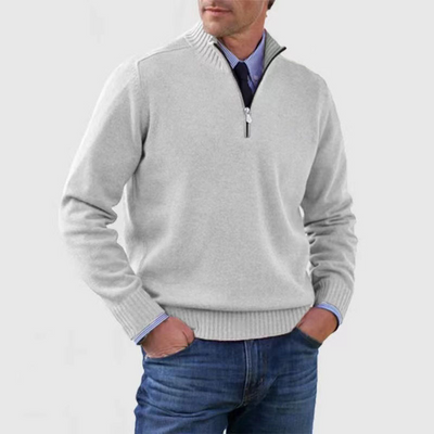 Bruce - Elegant Halfzip Sweater