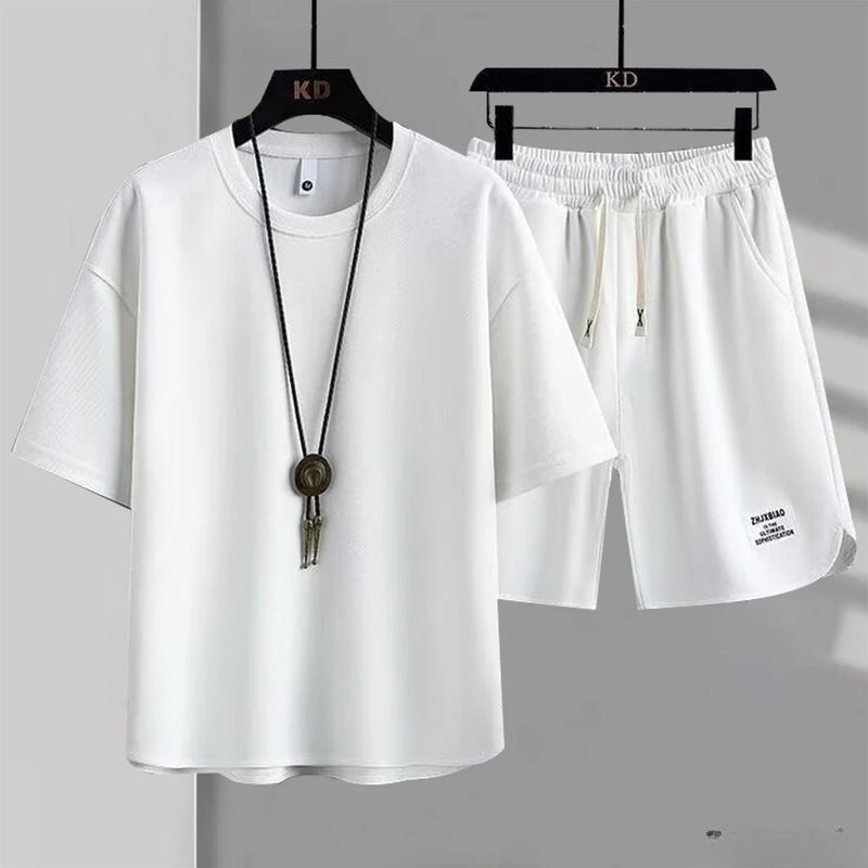 Lio - Casual Short Sleeve Two Piece Set