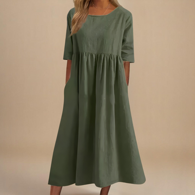Veda – Flattering Cotton Day Dress