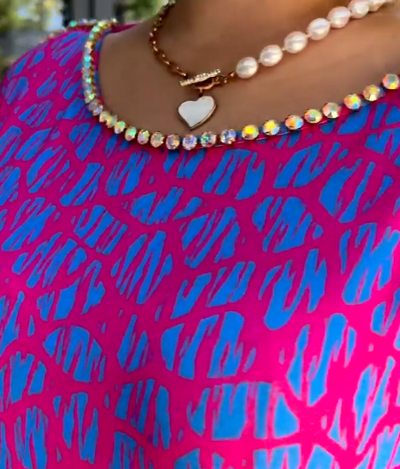 Aldina - Short Sleeved Dress