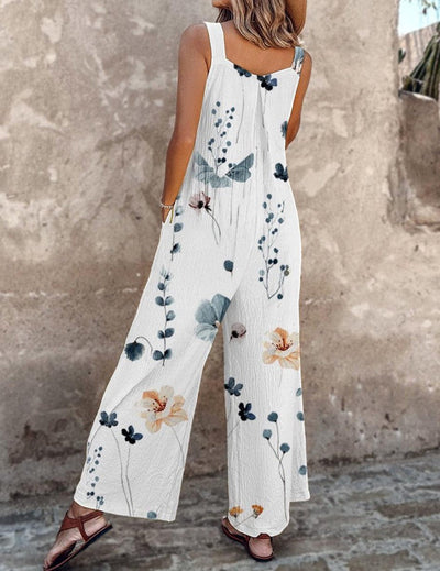 Fiona Jumpsuit with Floral Print