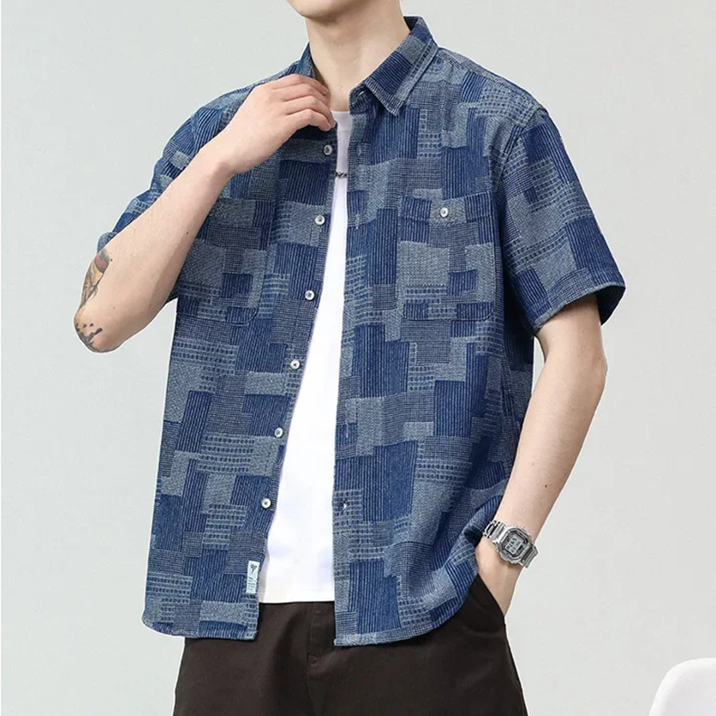 Preston - Checkered Button-Up