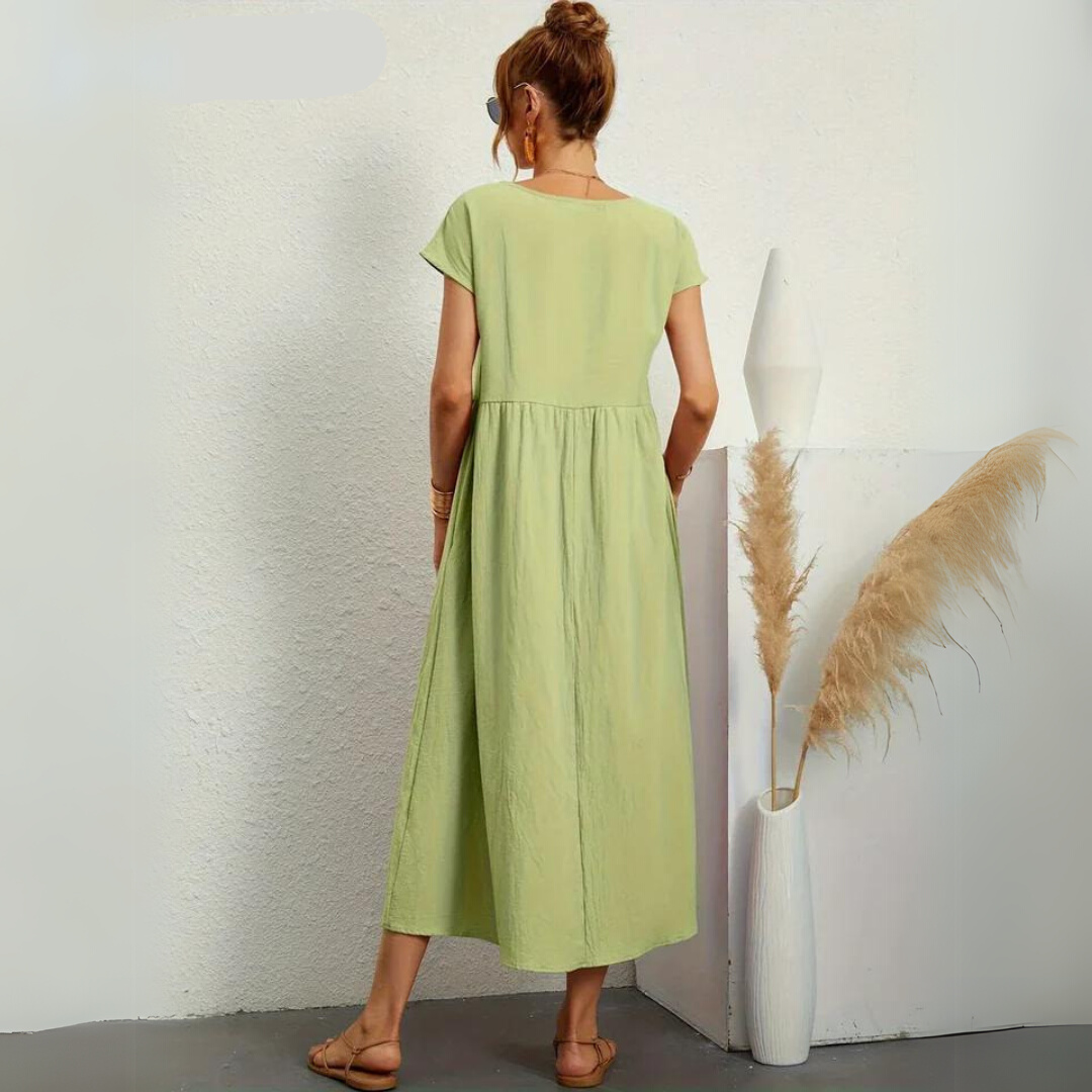 Luna – Casual Midi Dress