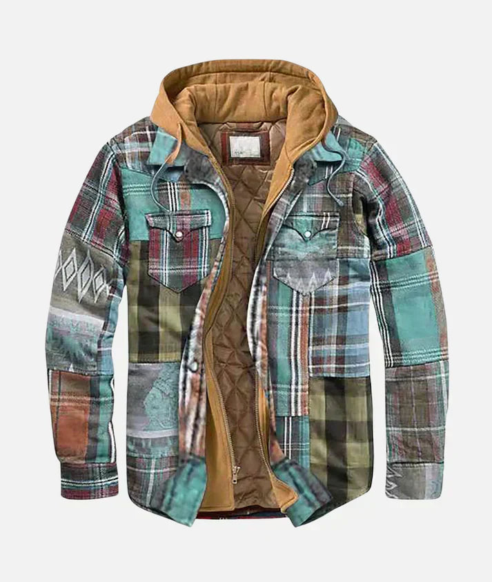 Callahan – Patchwork Plaid Jacket