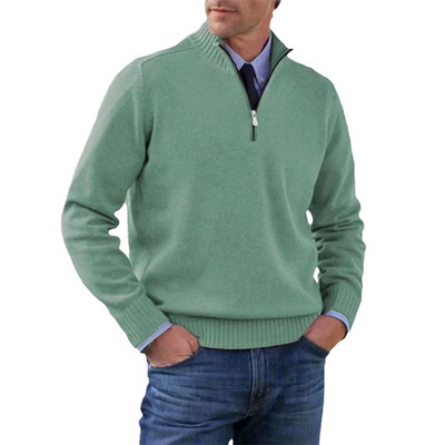 Bruce - Elegant Halfzip Sweater