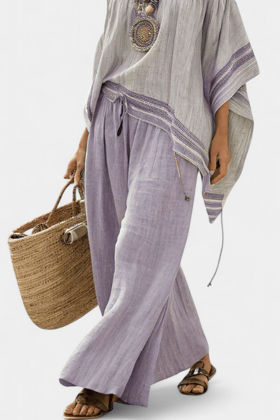 Evanthe – Mediterranean Breeze Cotton-Linen Set 2