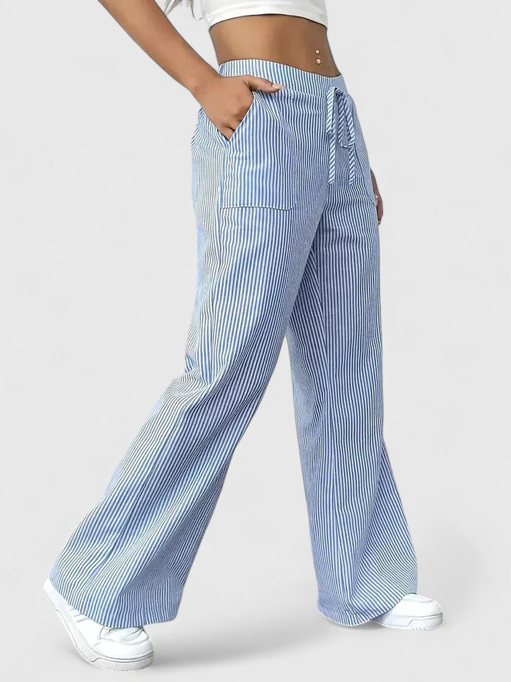 Dominique – Comfortable Wide-Leg Pants