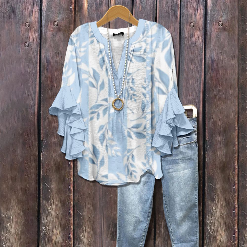 Susann - Vintage Floral Blouse 6