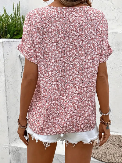 Noelia – The Effortless Floral Blouse