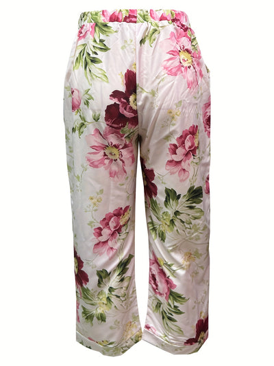 Judie – Light Floral Summer Pants