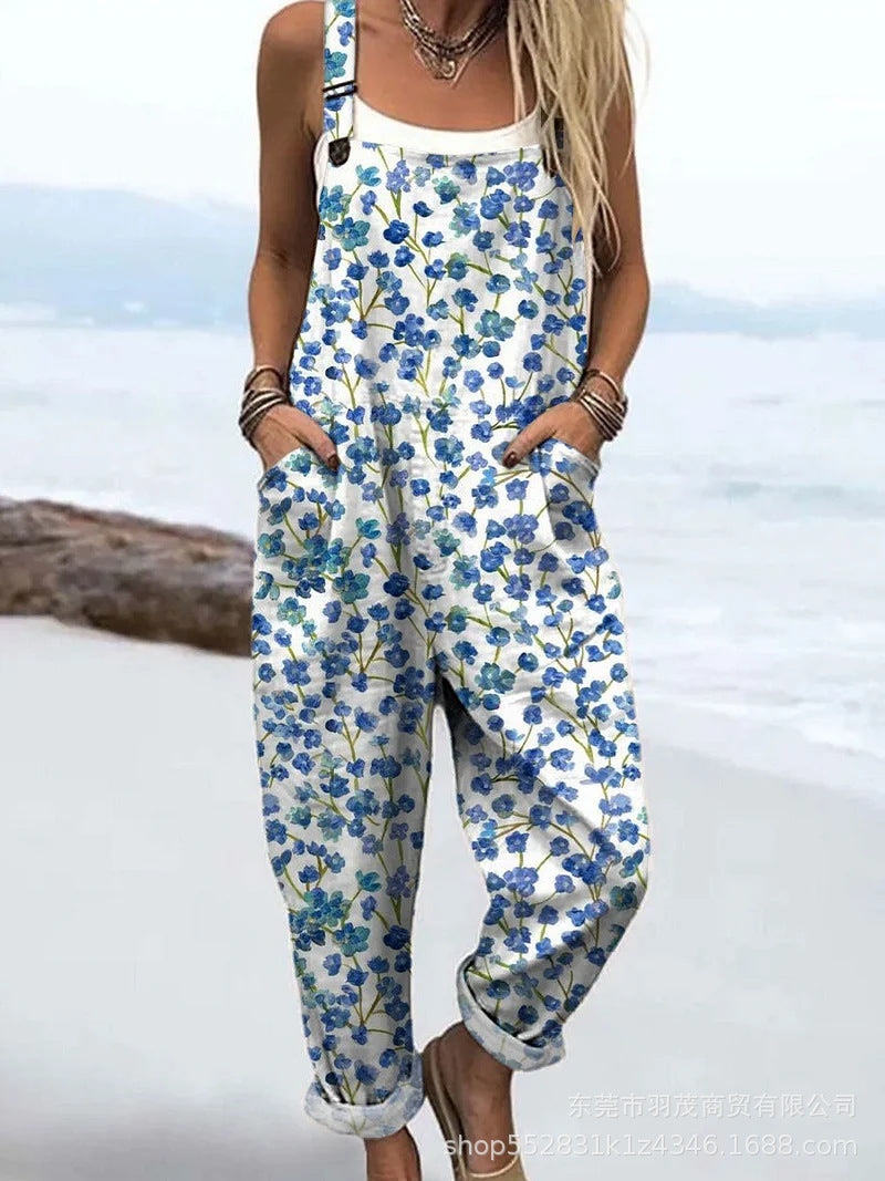 Flora – Vintage Floral Jumpsuit 16