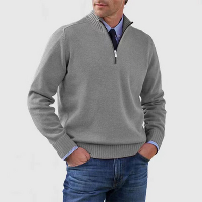 Bruce - Elegant Halfzip Sweater