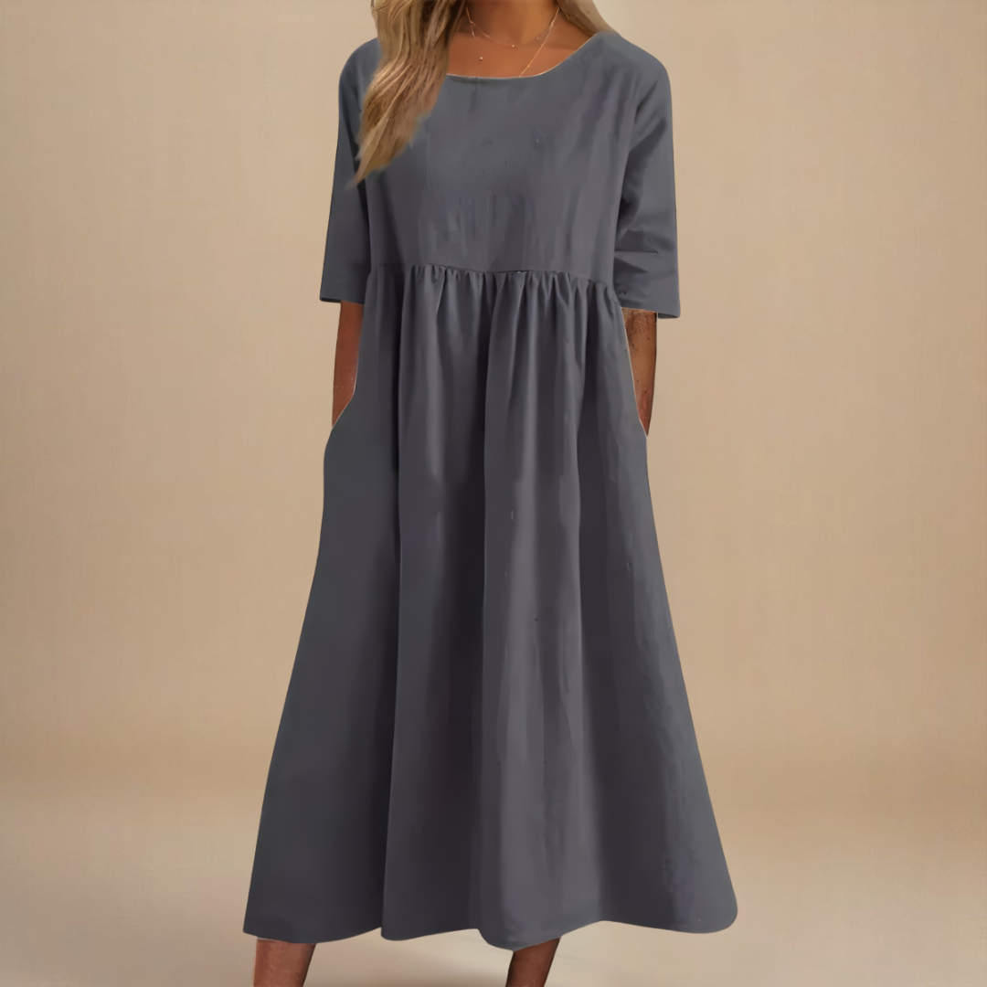 Veda – Flattering Cotton Day Dress