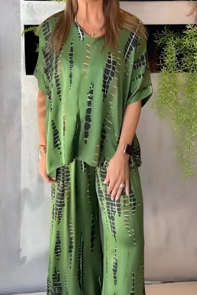 Phione - Printed Loose 2-Piece Set