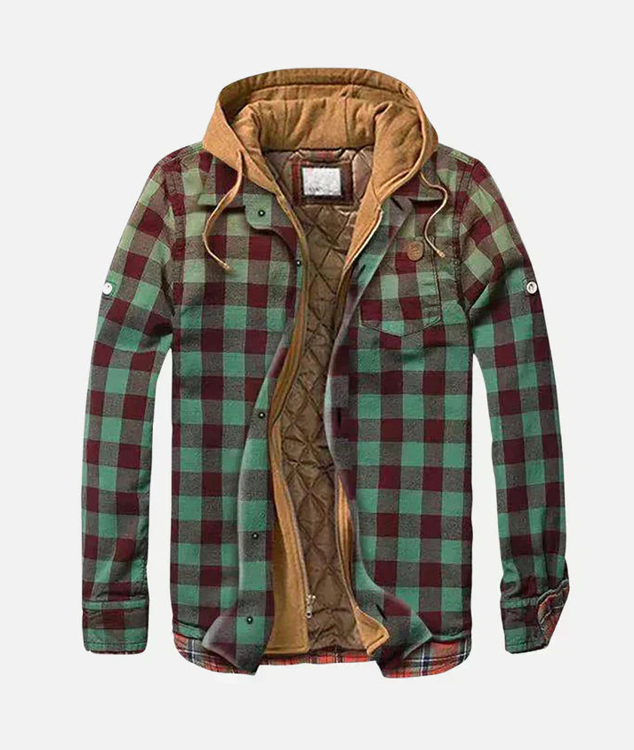 Callahan – Patchwork Plaid Jacket