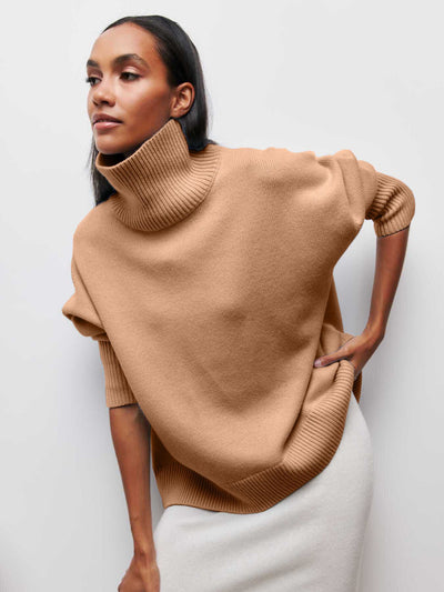 Ember – Soft Knit Turtleneck Sweater