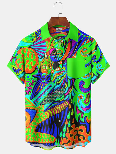 Jake - Texture Print Shirt